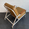 Machine-Age Mid-Century Aluminum Lounge Chair