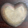 Trio Of Danish Modern Enameled Sterling Silver Metal Heart Dishes