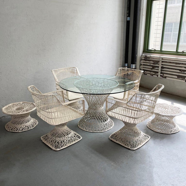 Woodard spun fiberglass patio set new arrivals