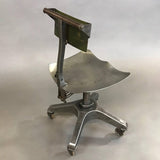 Brushed Steel Posture Chair