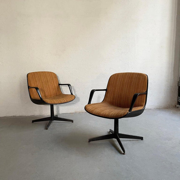 Vintage Steelcase Office Armchair Model #451 Pollack Chair, Knoll