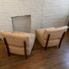Hollywood Regency Slipper Chairs In The Style Of Billy Haines