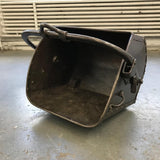 19th Century Industrial Coal Drag Bucket