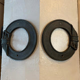 Decorative Industrial Belt Motif Cast Iron Frames