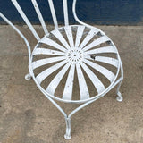 Art Deco Sunburst Garden Chairs By Francois Carré