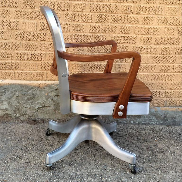 Vintage Aluminum Shaw Walker Desk Chair – cityFoundry