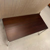 Rosewood And Steel Coffee Table By Uno & Östen Kristiansson For Luxus
