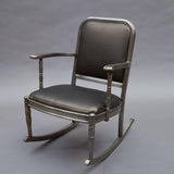 Brushed Steel Armchair Rocker Sheraton Series By Simmons