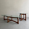 Sculptural Walnut Coffee Table By Adrian Pearsall, Craft Associates