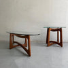 Sculptural Walnut Side Table By Adrian Pearsall, Craft Associates