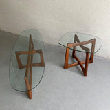 Sculptural Walnut Coffee Table By Adrian Pearsall, Craft Associates