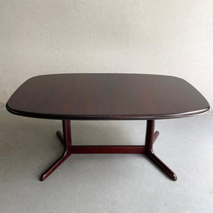 Danish Modern Rosewood Extension Dining Table