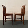 Early 20th Century Clark & Gibby Walnut Library Desk Chairs