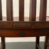 Early 20th Century Clark & Gibby Walnut Library Desk Chairs