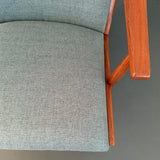 Danish Modern Teak Rocking Chair By Holger Georg Jensen For Tønder Møbelværk