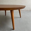 Russel Wright For Conant Ball Round Ash Coffee Table