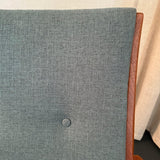 Danish Modern Teak Rocking Chair By Holger Georg Jensen For Tønder Møbelværk