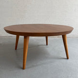 Russel Wright For Conant Ball Round Ash Coffee Table