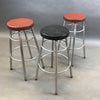 Machine Age Tubular Aluminium Counter Stools By Alcoa Aluminum Co