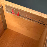 Mid-Century Modern Walnut Dresser Credenza By George Nelson For Herman Miller