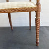 Antique Egyptian Revival Carved Maple Armchair