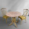 Hollywood Regency Faux Bamboo Café Dining Set