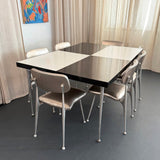 Mid-Century Modern "Gazelle" Aluminum Dining Chairs By Shelby Williams