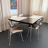 Mid-Century Modern "Gazelle" Aluminum Dining Chairs By Shelby Williams