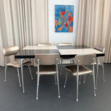 Mid-Century Modern "Gazelle" Aluminum Dining Chairs By Shelby Williams