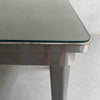 Industrial Midcentury Brushed Steel Police Desk