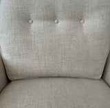 Mid-Century Modern Lounge Chair Ottoman Set By Roger Sprunger For Dunbar