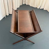 T. H. Robsjohn-Gibbings Mid-Century Modern Magazine Rack Side Table, Widdicomb