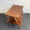 Mid Century Modern Tiered Side Table By Merton Gershun, American Of Martinsville