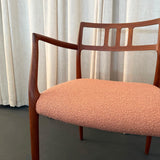 Scandinavian Modern Teak Model 64 Armchair By Niels Otto Møller