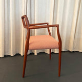 Scandinavian Modern Teak Model 64 Armchair By Niels Otto Møller
