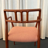 Scandinavian Modern Teak Model 64 Armchair By Niels Otto Møller