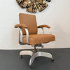 Industrial GoodForm Aluminum Upholstered Office Desk Chair