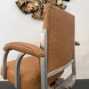 Industrial GoodForm Aluminum Upholstered Office Desk Chair
