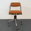 Leather DoMore Industrial Swivel Adjustable Rolling Desk Chair