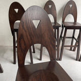 cFsignature Custom Craftsman Ash Bar Stools