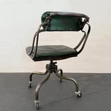 Industrial "Sit Wel" Office Desk Task Chair By Remington Rand