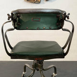 Industrial "Sit Wel" Office Desk Task Chair By Remington Rand