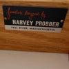 Harvey Probber Mahogany Burl Sideboard Credenza