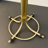 Art Deco Tubular Anodized Aluminum Standing Coatrack By Warren McArthur