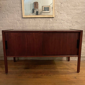 Jens Risom Walnut Credenza Sideboard