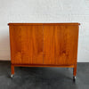 Danish Modern Teak Expandable Bar Cart By Niels Erik Glasdam Jensen