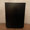 Art Deco Lacquered Walnut Dry Bar Cabinet