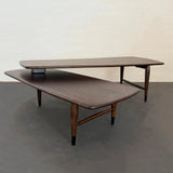 Mid-Century Modern Switchblade Coffee Table By Andre Bus For Lane Acclaim
