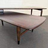 Mid-Century Modern Switchblade Coffee Table By Andre Bus For Lane Acclaim