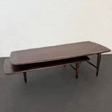 Mid-Century Modern Switchblade Coffee Table By Andre Bus For Lane Acclaim